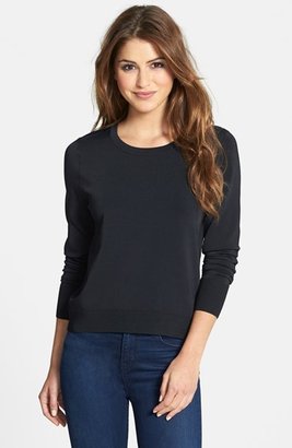 Halogen Fine Gauge Crewneck Sweater (Regular & Petite)