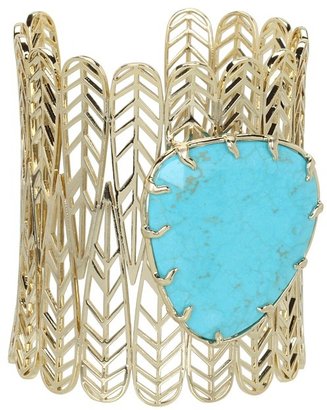 Kendra Scott Eliza Cuff (Turquoise) - Jewelry