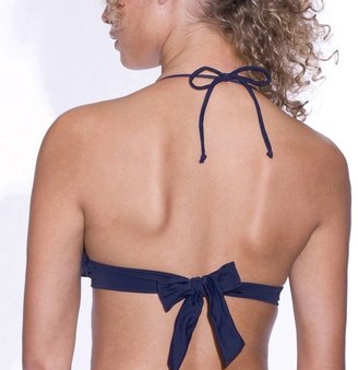 La Redoute LA Mix and Match Plain Halterneck Triangle Bikini Top