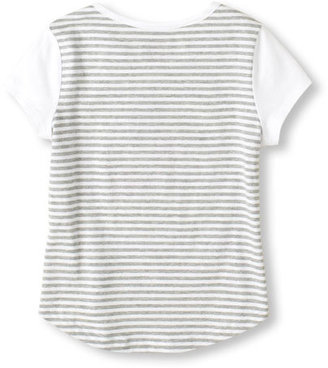 Children's Place Striped-back graphic tee
