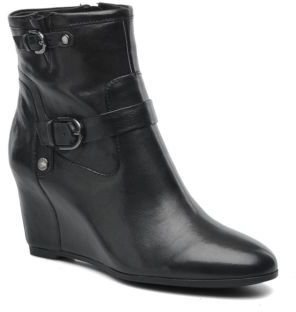 Geox Women's D ULTRAVIOLET D44L8A Zip-up Ankle Boots in Black