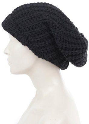 Plush Brim Knit Hat