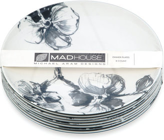 Michael Aram MADHOUSE by Black Orchid Melamine 10.5" Dinner Plate Gift Set