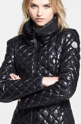 Moncler 'Grandval' Diamond Quilted Down Coat