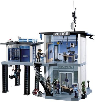 Playmobil Police Station with Alarm System