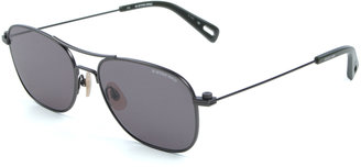 G Star Dark Gun Metal Semi-Matte Metal Alcatraz Sunglasses