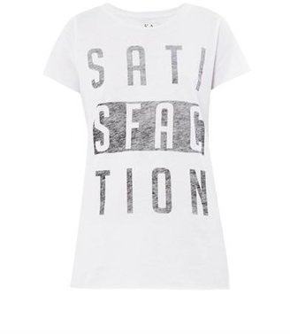 Zoe Karssen Satisfaction slogan-print T-shirt