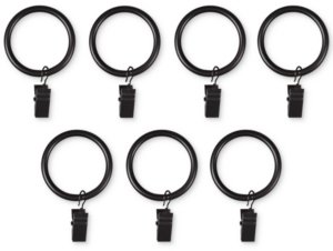 Umbra Set of 7 Large Drapery Clip Rings