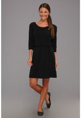 Columbia Reel Beauty 3/4 Sleeve Dress (Black) - Apparel