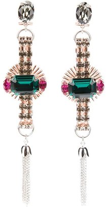 Anton Heunis swarovski crystal drop earrings