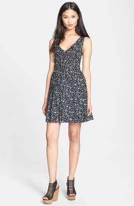 Marc by Marc Jacobs 'Cassidy' Cotton Blend Fit & Flare Dress
