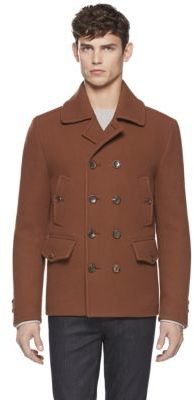 Gucci Double-Breasted Wool Peacoat