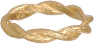 Cathy Waterman Gold Twisted Rope Celtic Band