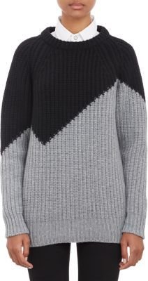 ESK Colorblock Pullover Sweater