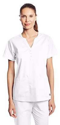 ICU by Barco Women's Junior Fit 3 Pocket Fitted Back Scrub Top