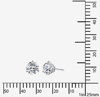 Fine Jewelry DiamonArt Cubic Zirconia 4 CT. T.W. Stud Earrings