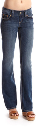 7 For All Mankind Nirvana Blue Bootcut Jeans
