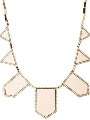 House Of Harlow Pave Five Station Necklace