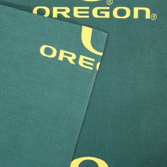 NCAA Oregon Ducks Printed Sheet Set - Queen