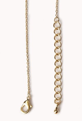Forever 21 cross charm necklace