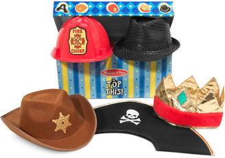 Melissa & Doug Kids' 5-Pack Top This Role Play Hats