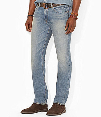 Polo Ralph Lauren Big & Tall Hampton Straight-Fit Dayton-Wash Jeans