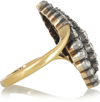 Olivia Collings 1850s 18-karat gold diamond ring