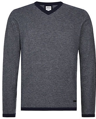 Armani Collezioni Mini Check Cashmere Sweater