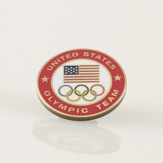 Polo Ralph Lauren Team USA Rings Flag Pin