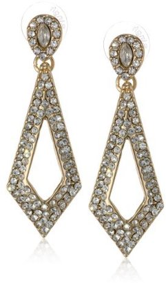 Amrita Singh Gold-Tone Crystal Earrings