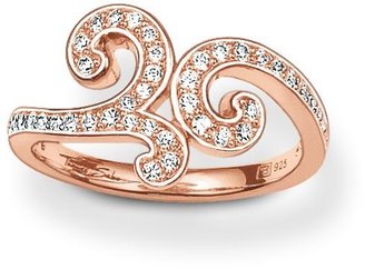 Thomas Sabo Special additions arabesque style ring size 54