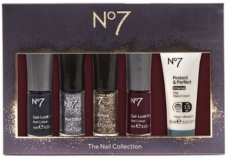 Boots No7 The Nail Collection Polishes and Hand Cream Gift