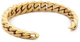 Michael Kors Graduated Frozen Curb Chain Cuff Bracelet