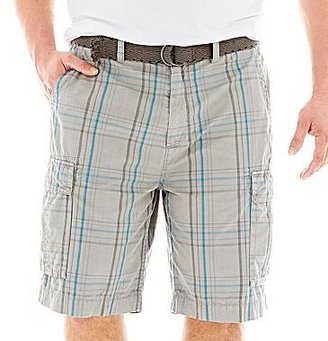 JCPenney THE FOUNDRY SUPPLY CO. The Foundry Supply Co. Overdyed Cargo Shorts-Big & Tall