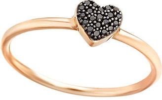 Astley Clarke 'A Little Love' 14 carat black diamond ring