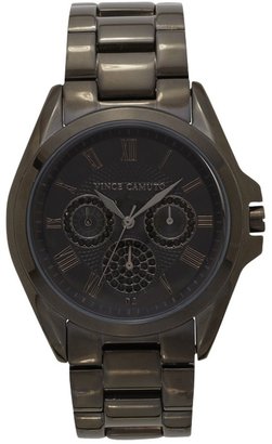 Vince Camuto Black Multi-Function Watch