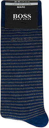 HUGO BOSS Marc striped cotton socks - for Men