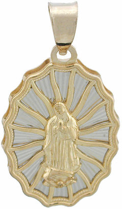 FINE JEWELRY Rene Bargueiras 14K Two-Tone Gold Our Lady of Guadalupe Charm