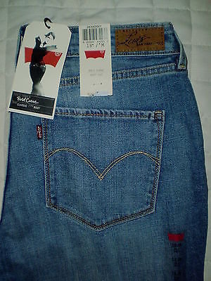 Levi's Levis Bold Curve Classic Boot Stretch Womens Jeans Size 2 4 6 8 10 12 14 16 New