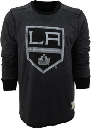 Retro Brand 20436 Retro Brand Men's Long-Sleeve Los Angeles Kings Crew Sweatshirt