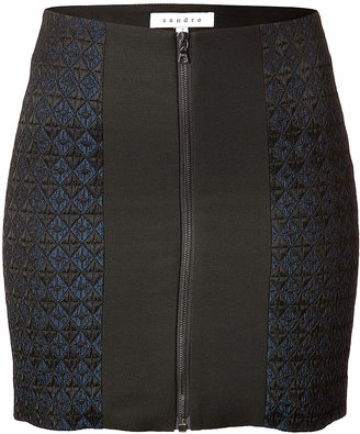 Sandro Jacinthe Skirt in Black