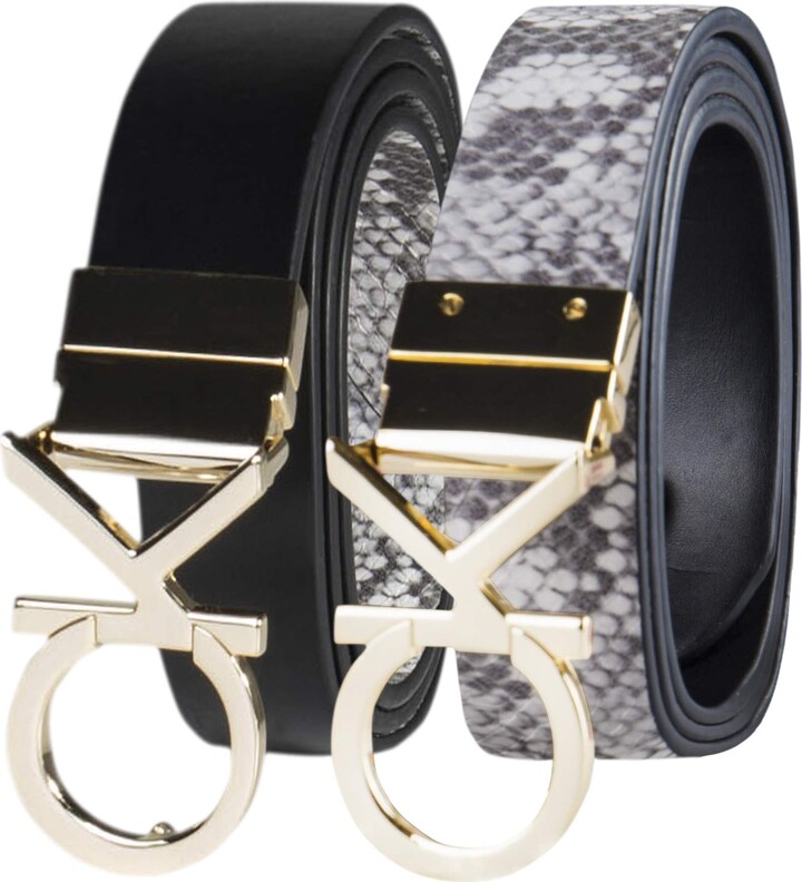 Calvin Klein Women's Reversible Belt - ShopStyle
