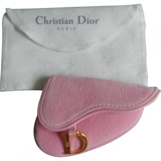 Christian Dior Suede Wallet
