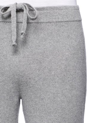 Club Monaco x Lane Crawford knitted cashmere drawstring sweatpants