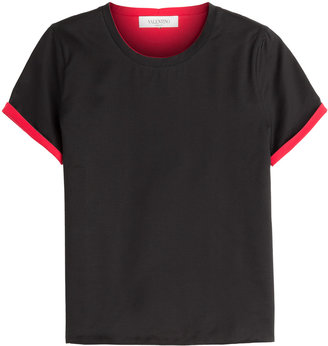 Valentino Double Face Cotton T-Shirt