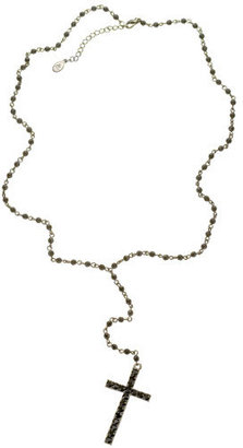Accessorize Extra Long Rosary Necklace
