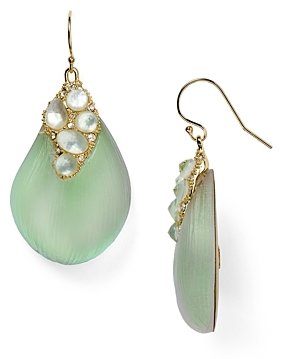 Alexis Bittar Lucite Crystal Capped Drop Earrings