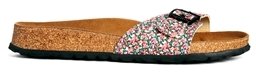 Birkenstock Papillio by Madrid Liberty Pepper Red Floral  Flat Sandals - Multi