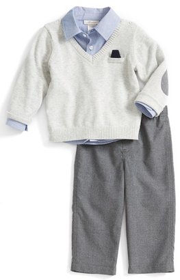 Miniclasix Sweater, Shirt & Pants (Baby Boys)
