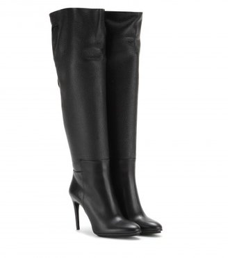 Burberry Endron Over-the-knee Leather Boots